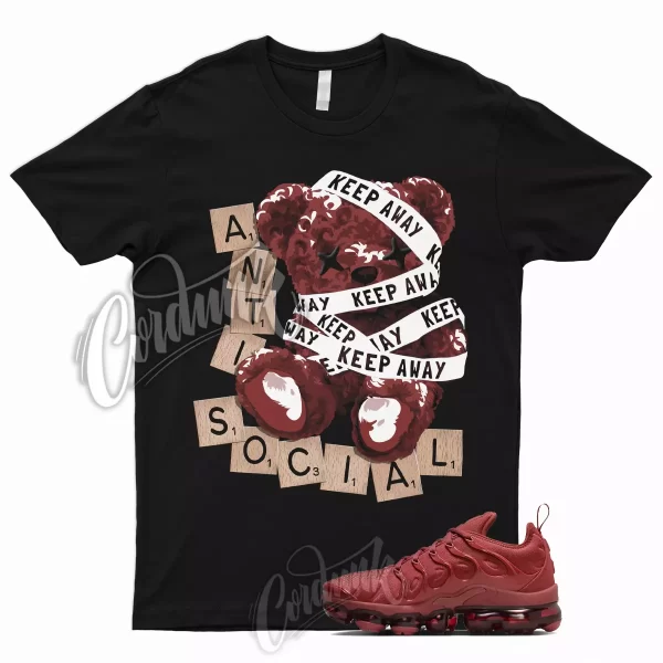 VaporMax Plus Cedar Red Rugged Orange Burgundy Shirt to Match Sneakers ANTI Jezsport.com