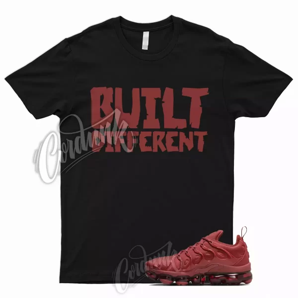 VaporMax Plus Cedar Red Rugged Orange Burgundy Shirt to Match Sneakers BUILT Jezsport.com