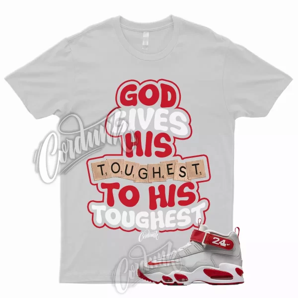 TOUGH T Shirt to Match Air Griffey Max 1 Cincinnati University Dunk Low Red High Jezsport.com