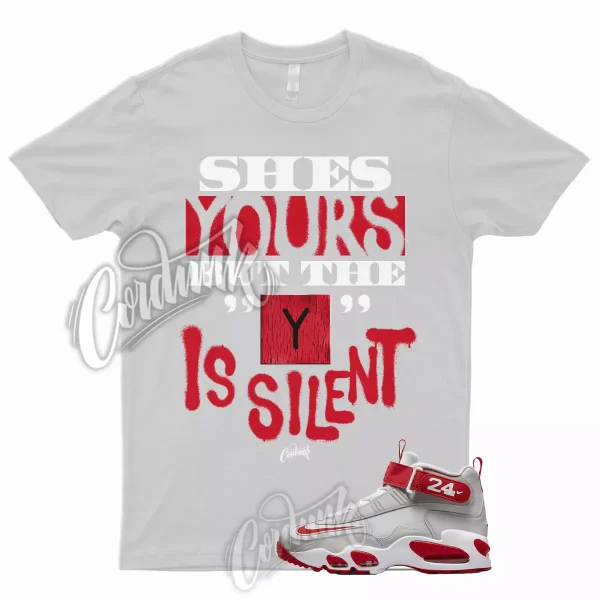 OURS T Shirt to Match Air Griffey Max 1 Cincinnati University Dunk Low Red High Jezsport.com