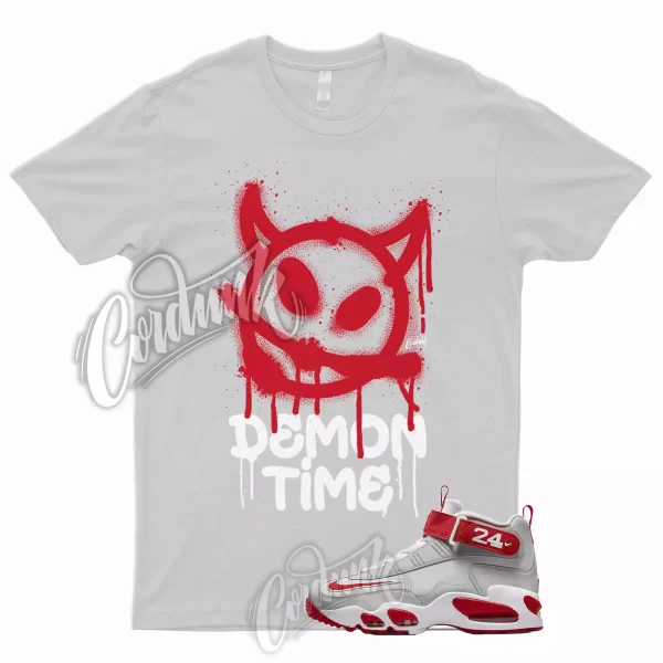 DTIME T Shirt to Match Air Griffey Max 1 Cincinnati University Dunk Low Red High Jezsport.com