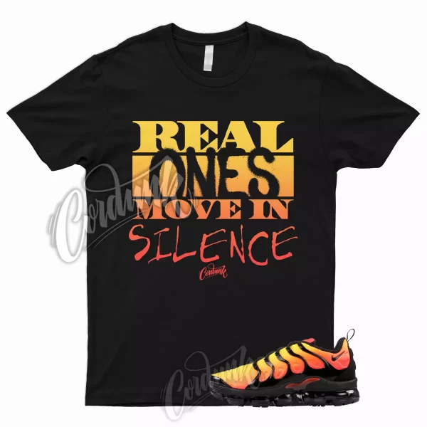 Air VaporMax Plus Total Orange Total Crimson Black Sunset Sunrise Shirt R1 Jezsport.com