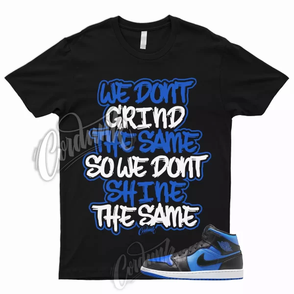 1 Mid Varsity Royal T Shirt to Match Racer Game Blue Hyper Cobalt Dunk GRIND, 555088-007 Jezsport.com