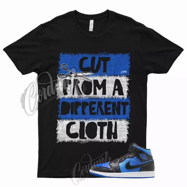 1 Mid Varsity Royal T Shirt to Match Racer Game Blue Hyper Cobalt Dunk CUT, 555088-007 Jezsport.com