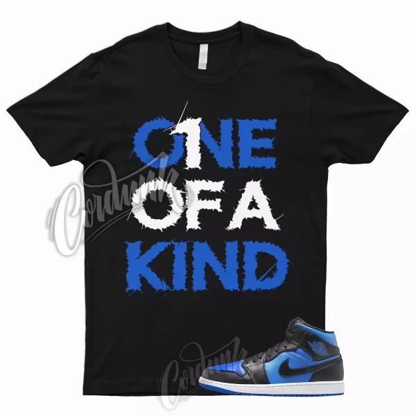 1 Mid Varsity Royal T Shirt to Match Racer Game Blue Hyper Cobalt Dunk 1OAK, 555088-007 Jezsport.com