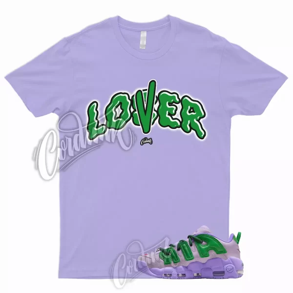 Air More Uptempo Low Lilac T Shirt to Match 1 Apple Green University Red LOVER Jezsport.com