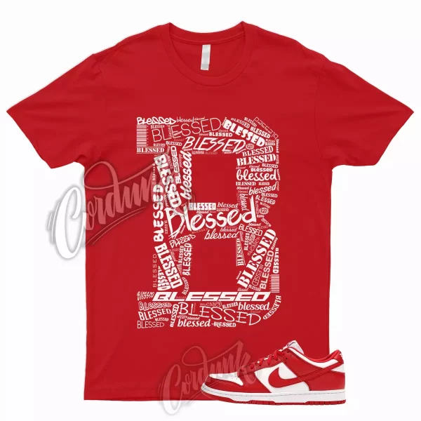 Dunk Low SP St. Johns University Red 2023 T Shirt to Match Varsity 1 BLESSED Jezsport.com