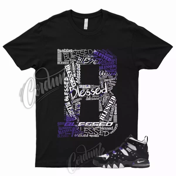 Air Max CB '94 OG Black Pure Purple Court Varsity 1 2023 Shirt to Match BLESSED Jezsport.com