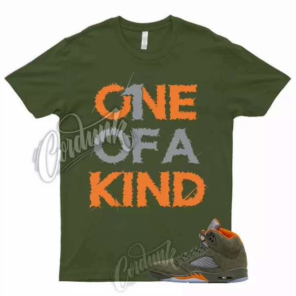 5 Olive Army Solar Orange Black Retro Green Sequoia T Shirt to Match 1OAK Jordan Jezsport.com