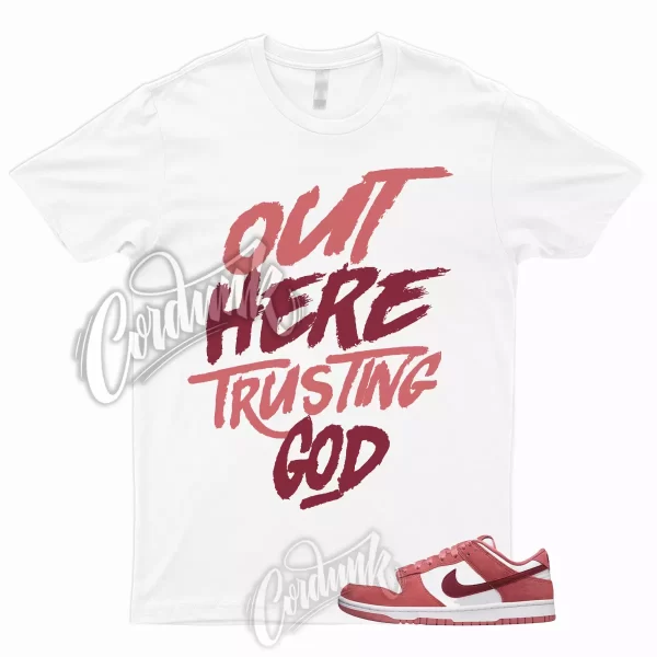 TG T Shirt for Dunk Valentines Day Low WMNS Team Red Adobe Air Dragon Force 1 Jezsport.com