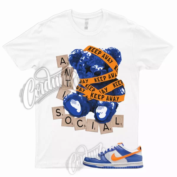 Dunk Low Blue Joy Bright Mandarin White Black Shirt Game Royal Match 1 ANTI Jezsport.com