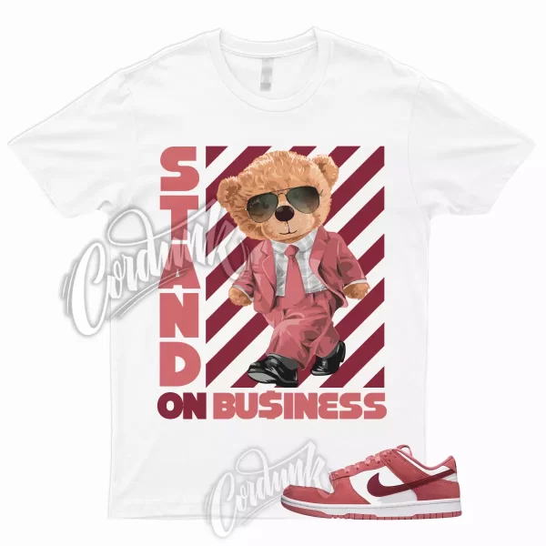 STAND T Shirt for Dunk Valentines Day Low WMNS Team Red Adobe Air Dragon Force 1 Jezsport.com