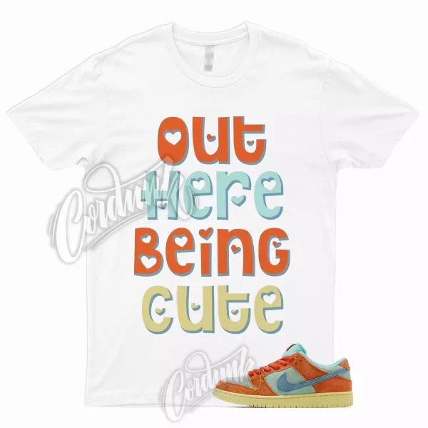 CUTE T Shirt to Match SB Dunk Low Orange Emerald Rise Noise Aqua Lemon Chiffon 1 Jezsport.com