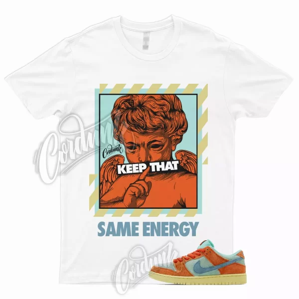 ENERGY Shirt to Match SB Dunk Low Orange Emerald Rise Noise Aqua Lemon Chiffon 1 Jezsport.com