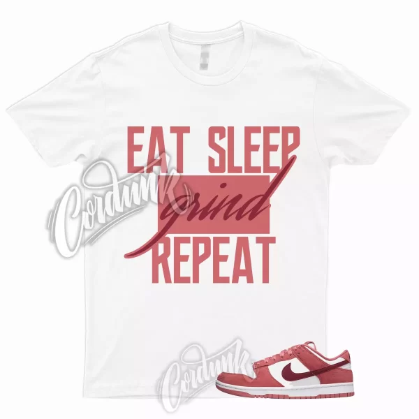 GRIND T Shirt for Dunk Valentines Day Low WMNS Team Red Adobe Air Dragon Force 1 Jezsport.com