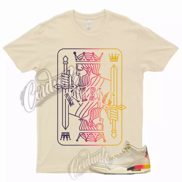 KING T Shirt to Match J 3 Medellín Sunset Medellin Balvin Multicolor Sail 1 Jezsport.com