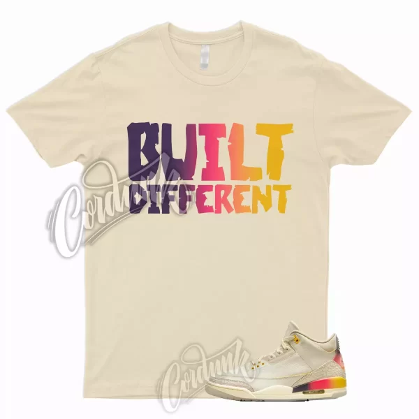 BUILT T Shirt to Match J 3 Medellín Sunset Medellin Balvin Multicolor Sail 1 Jezsport.com