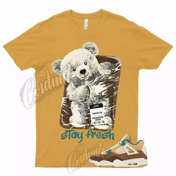 STAY T Shirt for 4 Retro Cacao Wow Ale Brown Twine Geode Teal Mid SE 1 Low Jezsport.com