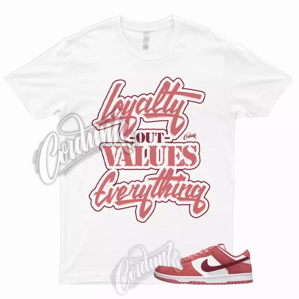 LYLTY T Shirt for Dunk Valentines Day Low WMNS Team Red Adobe Air Dragon Force 1 Jezsport.com