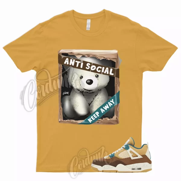 AS2 T Shirt for 4 Retro Cacao Wow Ale Brown Twine Geode Teal Mid SE 1 Low Jezsport.com