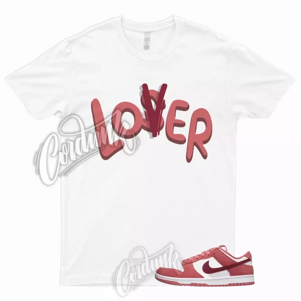 LO T Shirt for Dunk Valentines Day Low WMNS Team Red Adobe Air Dragon Force 1 Jezsport.com