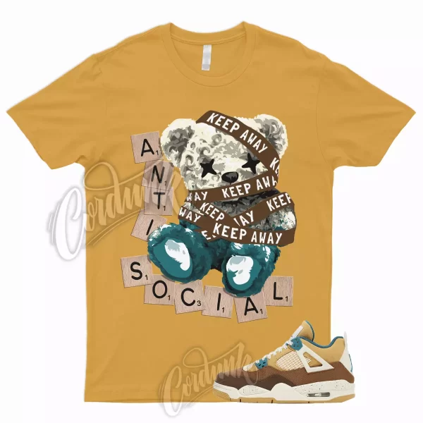 ANTI T Shirt for 4 Retro Cacao Wow Ale Brown Twine Geode Teal Mid SE 1 Low Jezsport.com