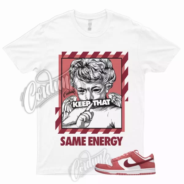 ENERGY Shirt for Dunk Valentines Day Low WMNS Team Red Adobe Air Dragon Force 1 Jezsport.com