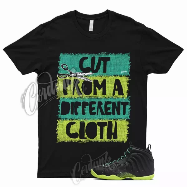 CUT T Shirt to Match Little Posite One Black Volt Clear Jade Metallic Silver 1 Jezsport.com