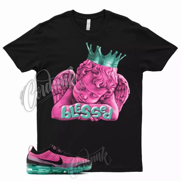 CB T Shirt to Match VaporMax 2023 Flyknit Clear Jade Pink Blast South Beach 1 Jezsport.com