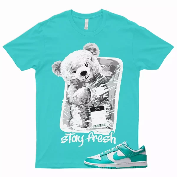 STAY T Shirt to Match Dunk Low Clear Jade Air Max 1 SC Force Cosmic Unity Aqua Jezsport.com