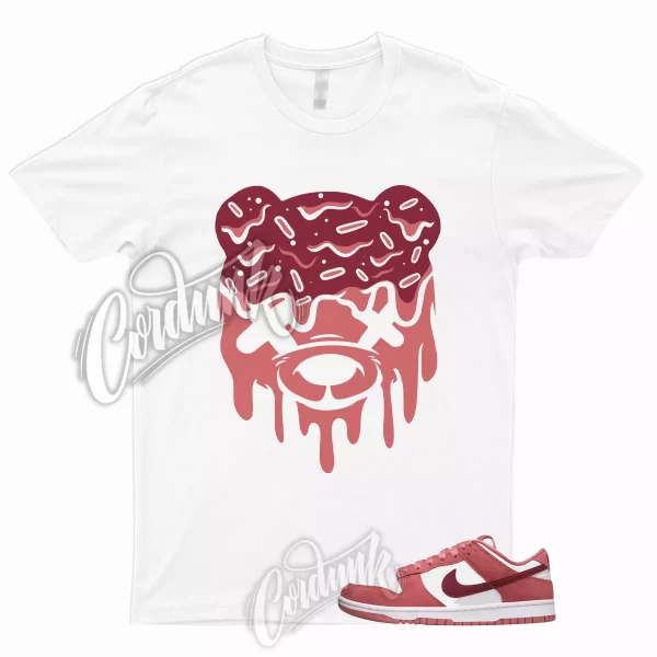 DRIPPY Shirt for Dunk Valentines Day Low WMNS Team Red Adobe Air Dragon Force 1 Jezsport.com