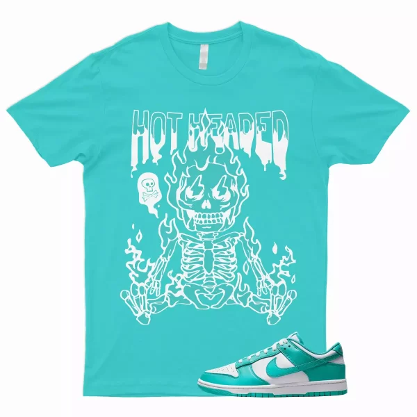 HH T Shirt to Match Dunk Low Clear Jade Air Max 1 SC Force Cosmic Unity Aqua Jezsport.com