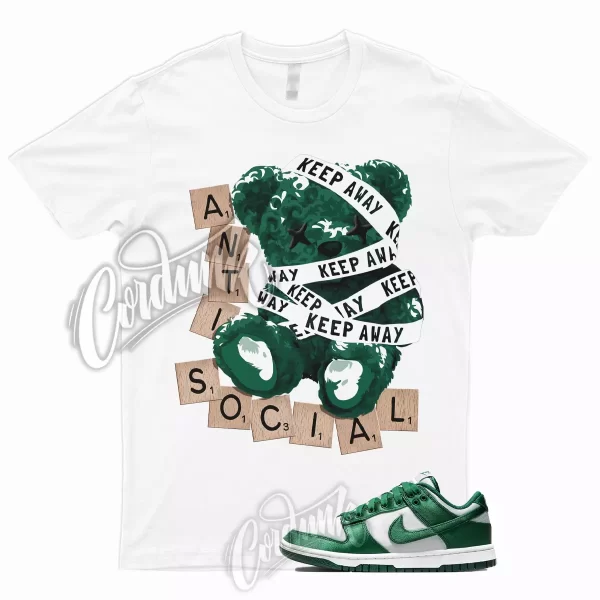 ANTI T Shirt to Match Dunk Low Satin Team Green Michigan Spartan Noble State 1 Jezsport.com