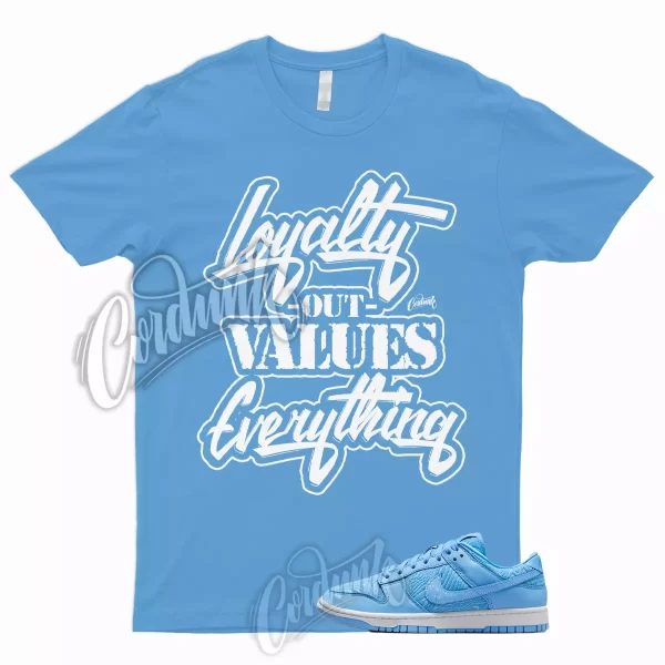 LYLTY T Shirt to Match Dunk Low Premium Topography University Blue Mid High 1 Jezsport.com