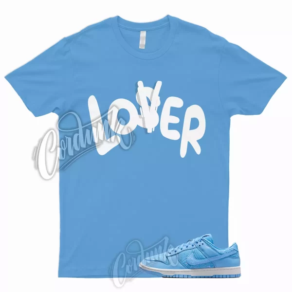 LO T Shirt to Match Dunk Low Premium Topography University Blue Mid High 1 Jezsport.com