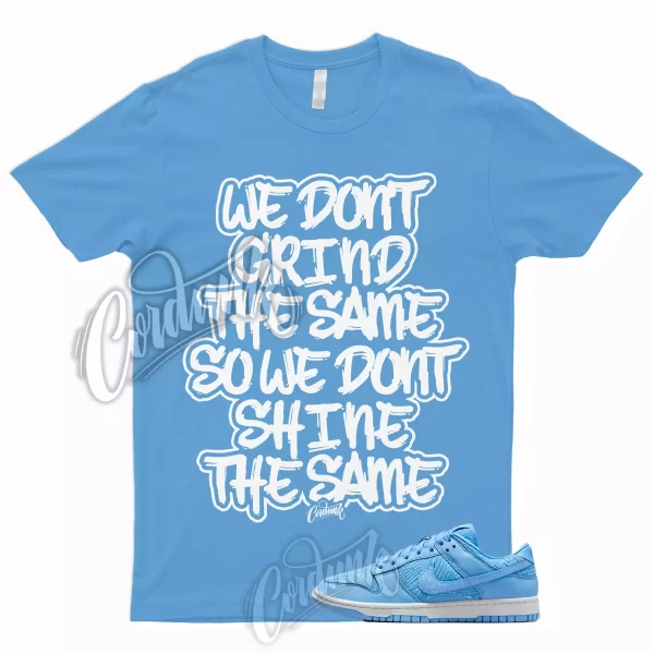 GRIND T Shirt to Match Dunk Low Premium Topography University Blue Mid High 1 Jezsport.com