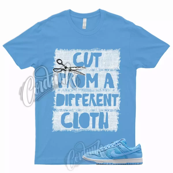 CUT T Shirt to Match Dunk Low Premium Topography University Blue Mid High 1 Jezsport.com