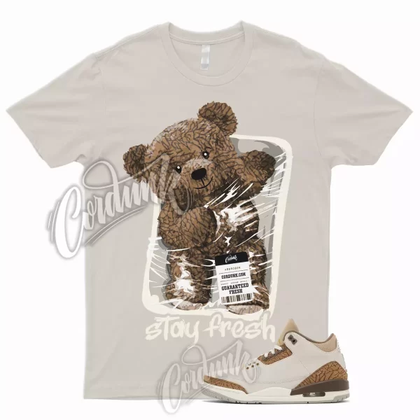 STAY T Shirt to Match 3 Palomino Orewood Brown Light Tan Elephant Print Gold 1 Jezsport.com