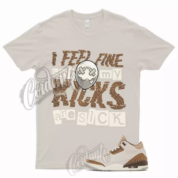 SICK T Shirt to Match 3 Palomino Orewood Brown Light Tan Elephant Print Gold 1 Jezsport.com