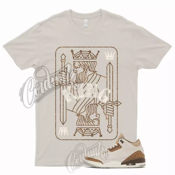 KING T Shirt to Match 3 Palomino Orewood Brown Light Tan Elephant Print Gold 1 Jezsport.com