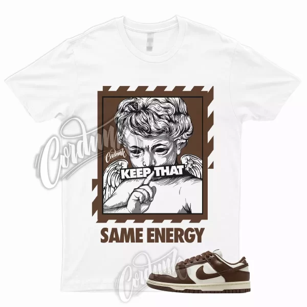 ENERGY Shirt to Match Dunk Low Cacao Wow Sail Coconut Milk Cream Palomino 1 Mid Jezsport.com