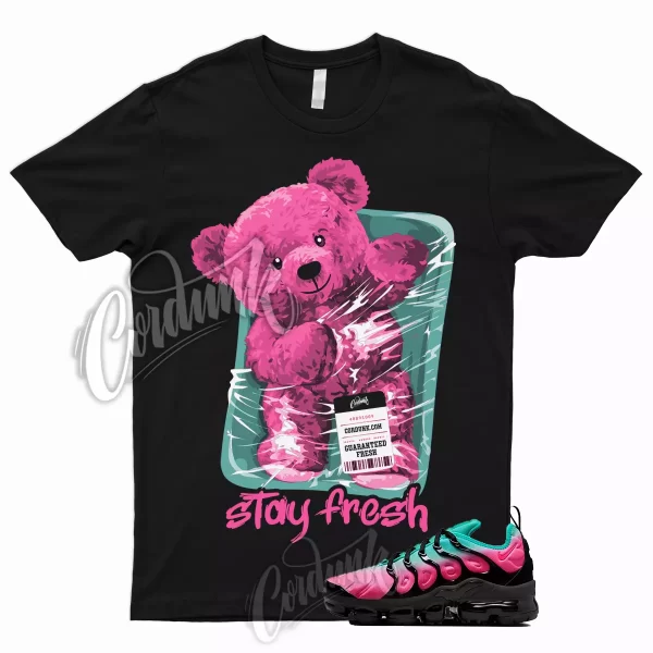 STAY T Shirt for Air VaporMax Plus Pink Blast Black Clear Jade South Beach 1 Jezsport.com