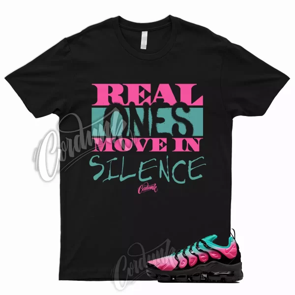 R1 T Shirt for Air VaporMax Plus Pink Blast Black Clear Jade South Beach 1, FN7175-630 Jezsport.com