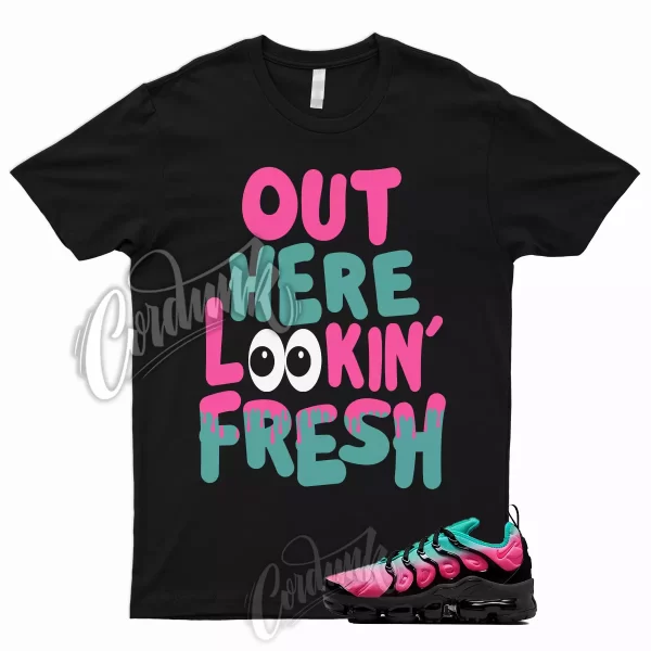 FRESH T Shirt for Air VaporMax Plus Pink Blast Black Clear Jade South Beach 1 Jezsport.com