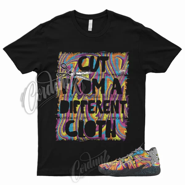 CUT T Shirt for P uma Dexter MB.03 Multi Color Rainbow Toxic Purple Glimmer 1 Jezsport.com