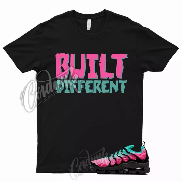 BUILT T Shirt for Air VaporMax Plus Pink Blast Black Clear Jade South Beach 1 Jezsport.com