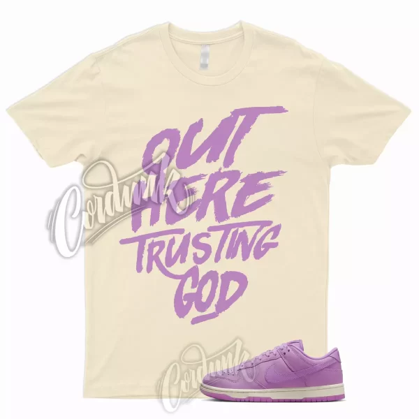 TG T Shirt to Match Dunk Low Rush Fuchsia Pink Premium Pale Ivory MF WMNS 1 Jezsport.com