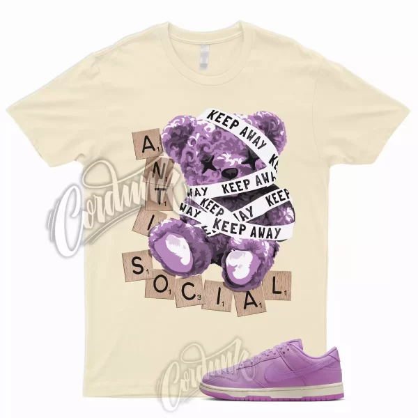 ANTI T Shirt to Match Dunk Low Rush Fuchsia Pink Premium Pale Ivory MF WMNS 1 Jezsport.com