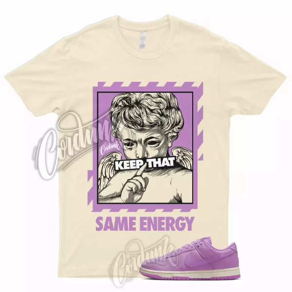 ENERGY T Shirt to Match Dunk Low Rush Fuchsia Pink Premium Pale Ivory MF WMNS 1 Jezsport.com