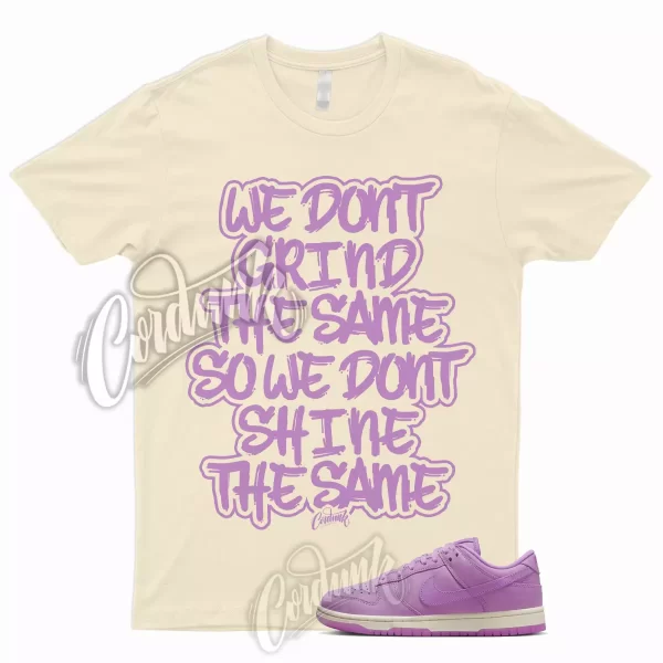 GRIND T Shirt to Match Dunk Low Rush Fuchsia Pink Premium Pale Ivory MF WMNS 1 Jezsport.com